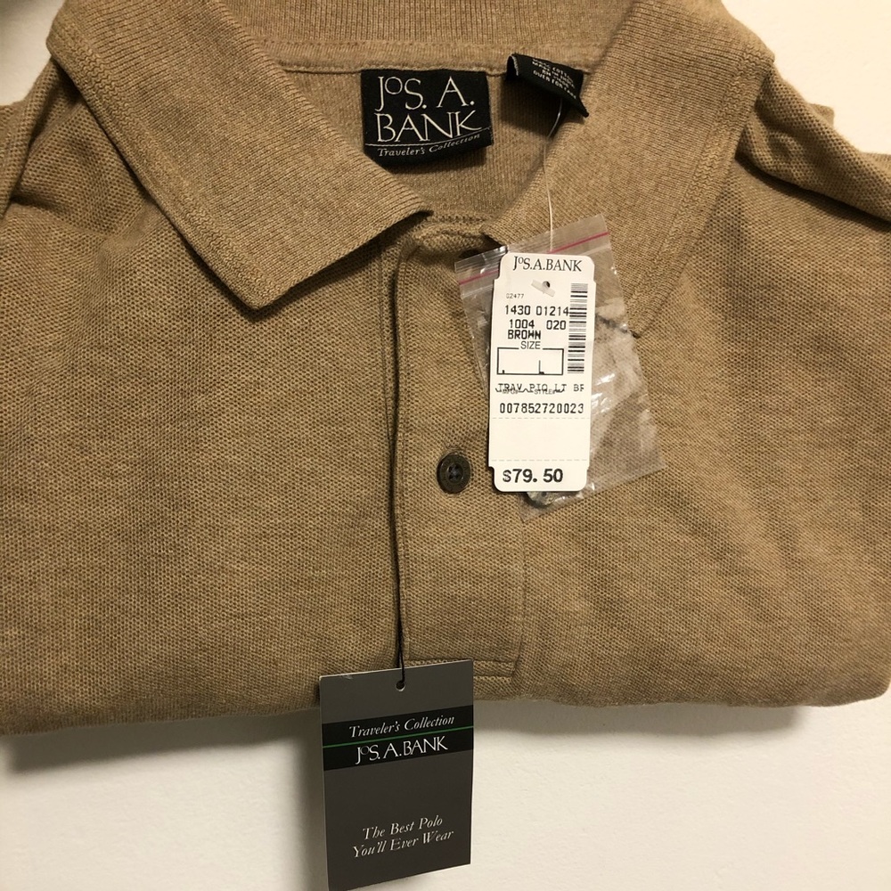 🎈JoS.A.BANKTravelersCollectionPolo🎈NEW SUPPLY